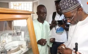 Visite au village artisanal de Thiès: Les promesses de Boubacar Camara aux artisans Thiessois Visite au village artisanal de Thiès: Les promesses de Boubacar Camara aux artisans Thiessois