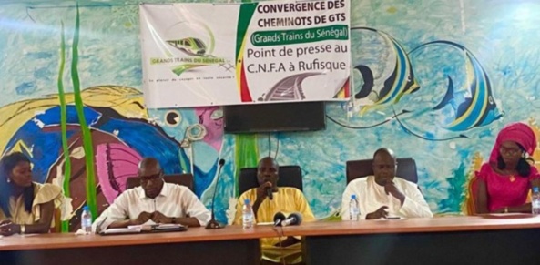 Assemblée générale des travailleurs de GTS : Les Cheminots réclament la reprise et la circulation du train... Assemblée générale des travailleurs de GTS : Les Cheminots réclament la reprise et la circulation du train...