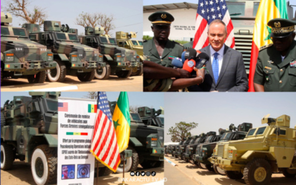 Thiès : Cession de 30 Véhicules à l'Armée Sénégalaise par les États-Unis