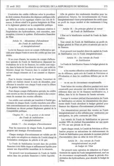 Recettes issues de l’exploitation pétro-gazière : Voici la loi de répartition et d’encadrement Recettes issues de l’exploitation pétro-gazière : Voici la loi de répartition et d’encadrement
