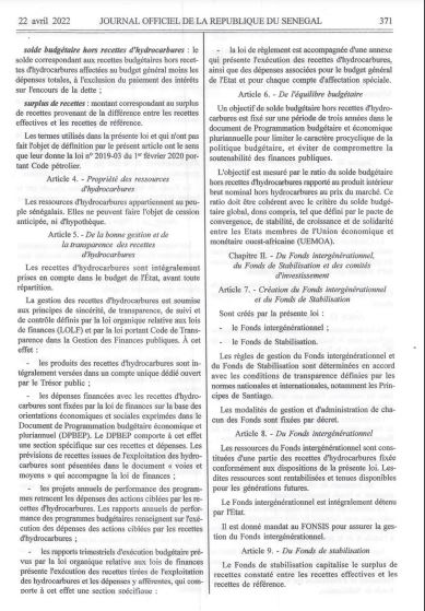 Recettes issues de l’exploitation pétro-gazière : Voici la loi de répartition et d’encadrement Recettes issues de l’exploitation pétro-gazière : Voici la loi de répartition et d’encadrement