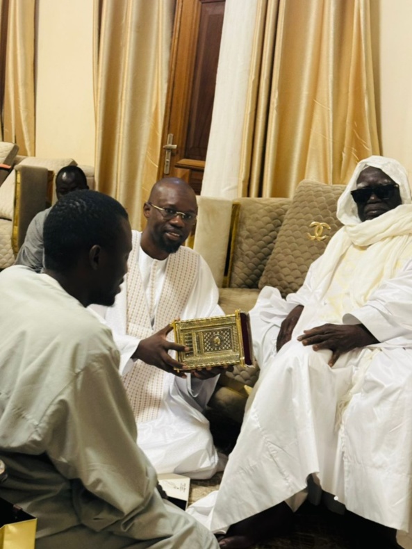  Ousmane Sonko reçu par Serigne Mountakha ce mardi