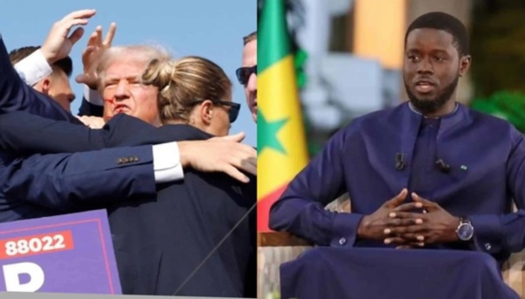 Tentative d'assassinat de Trump: Bassirou Diomaye Faye « est horrifié » par cet acte odieux