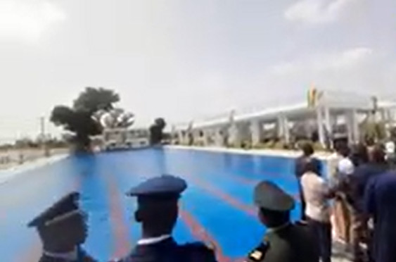 Thiès: Le ministre de l'intérieur inaugure la Piscine Olympique de l'EN des sapeurs-pompiers et sensibilise sur les cas de noyade en cette période de canicule Thiès: Le ministre de l'intérieur inaugure la Piscine Olympique de l'EN des sapeurs-pompiers et sensibilise sur les cas de noyade en cette période de canicule