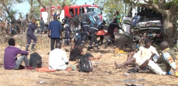 Bandia : Trois morts et quatre blessés dans un accident Bandia : Trois morts et quatre blessés dans un accident