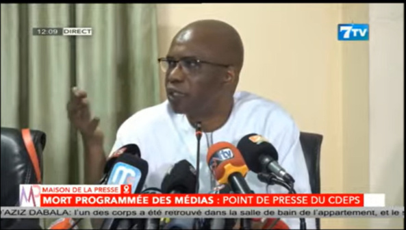 Conseil des Éditeurs et Diffuseurs de Presse du Sénégal (CDEPS) POINT DE PRESSE : DÉCLARATION LIMINAIRE Maison de la Presse Babacar Touré, ce mercredi 21 aout 2024 à 11h00.