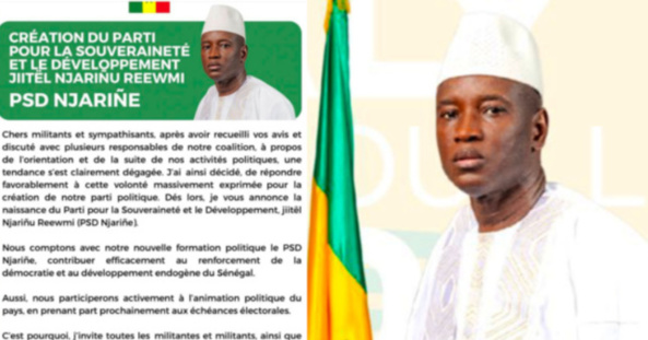 Politique: Aly Ngouille Ndiaye annonce la naissance de son Parti, le PSD Njariñe