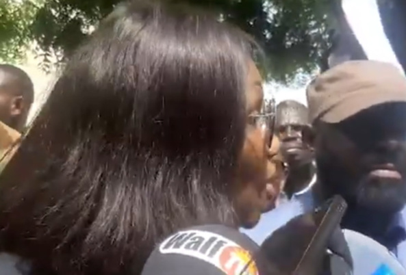 Anta Babacar Ngom sur la convocation de Bougane: " On demande à l'Etat de se mettre au travail... on s'est battu pour la rupture !" Anta Babacar Ngom sur la convocation de Bougane: " On demande à l'Etat de se mettre au travail... on s'est battu pour la rupture !"