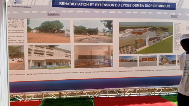 Journée de Mobilisation Citoyenne "Setal sunu Reew au Lycée Demba Diop de Mbour : Le Président Faye rend un vibrant hommage à ses professeurs et aux enseignants