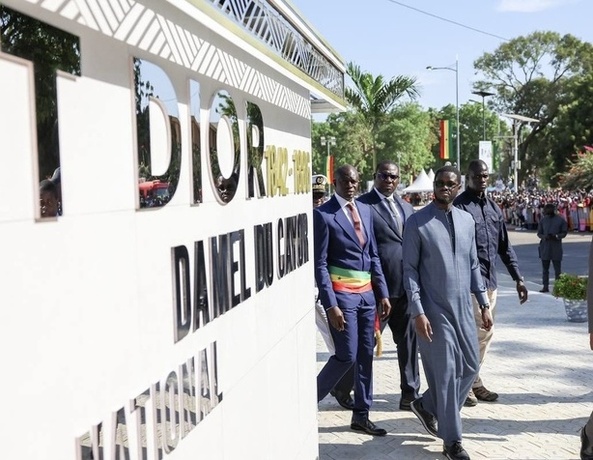 Thies : Bassirou Diomaye Faye magnifie le patriotisme de Lat Dior Thies : Bassirou Diomaye Faye magnifie le patriotisme de Lat Dior