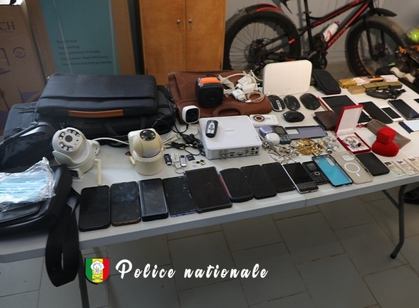 Thies : La police neutralise un groupe de cambrioleurs lourdement équipés