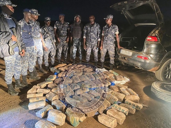 Thiès : 92 paquets de chanvre indien saisis par la Gendarmerie Thiès : 92 paquets de chanvre indien saisis par la Gendarmerie