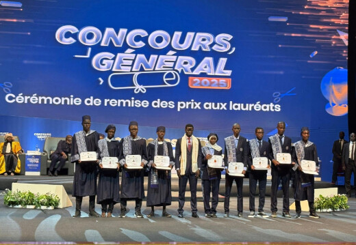 Concours général 2025 : 113 lauréats récompensés sous le regard du Président Diomaye Faye