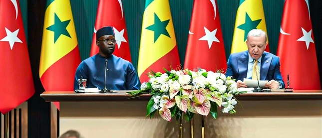Recep Tayyip Erdogan souhaite le triplement du volume des échanges commerciaux sénégalo-turcs
