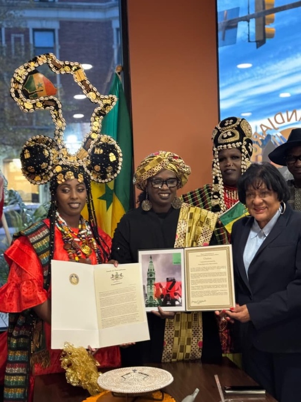 Madame le Maire Khadija Mahécor Diouf et le Sénateur Sharif Street au cœur d’un jumelage Dakar-Philadelphie Madame le Maire Khadija Mahécor Diouf et le Sénateur Sharif Street au cœur d’un jumelage Dakar-Philadelphie