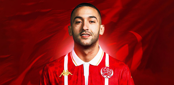 Mercato : Hakim Ziyech 32 ans signe avec le Wydad de Casablanca Mercato : Hakim Ziyech 32 ans signe avec le Wydad de Casablanca