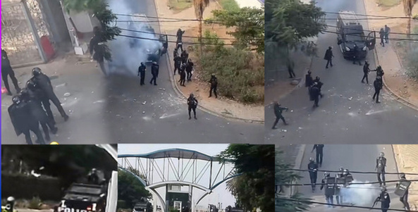 Corniche sous tension et en état de siège : jets de pierres et blindés… étudiants et FDS s’affrontent dans une bataille urbaine qui paralyse Dakar Corniche sous tension et en état de siège : jets de pierres et blindés… étudiants et FDS s’affrontent dans une bataille urbaine qui paralyse Dakar