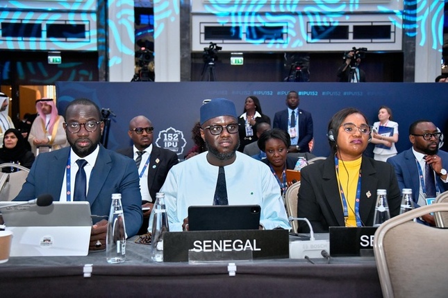Assemblée de l’UIP : El Malick Ndiaye appelle à un sursaut mondial pour la paix et la justice Assemblée de l’UIP : El Malick Ndiaye appelle à un sursaut mondial pour la paix et la justice