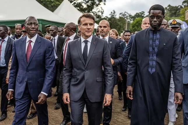 A Nairobi, Macron annonce 23 milliards d'euros d'investissements pour l'Afrique A Nairobi, Macron annonce 23 milliards d'euros d'investissements pour l'Afrique