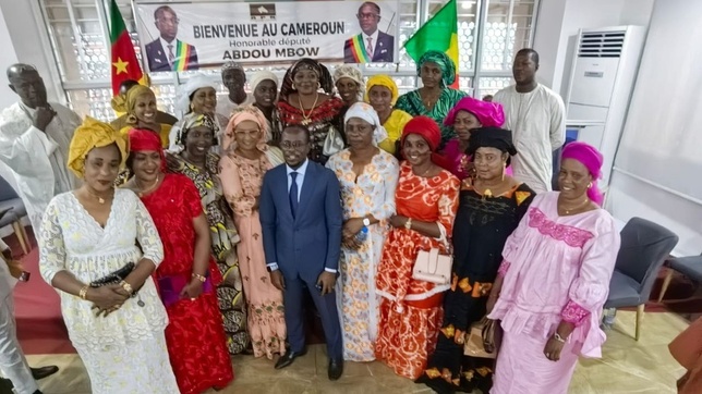 les responsables et militants de l’APR de Yaoundé de battre le rappel des troupes pour accueillir l’honorable député Abdou Mbow en visite au Cameroun . les responsables et militants de l’APR de Yaoundé de battre le rappel des troupes pour accueillir l’honorable député Abdou Mbow en visite au Cameroun .