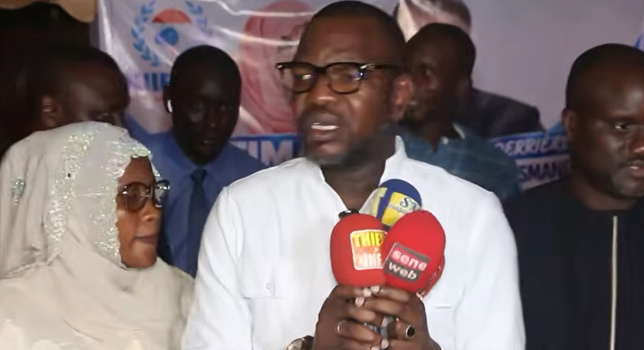 Thiès : Ousmane Diagne répond à Babacar Diop, Fatima Ba à ses côtés