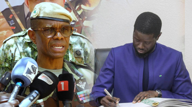 Renseignement extérieur : Le Général Souleymane Kandé nommé DGRE par décret (FDS TV)