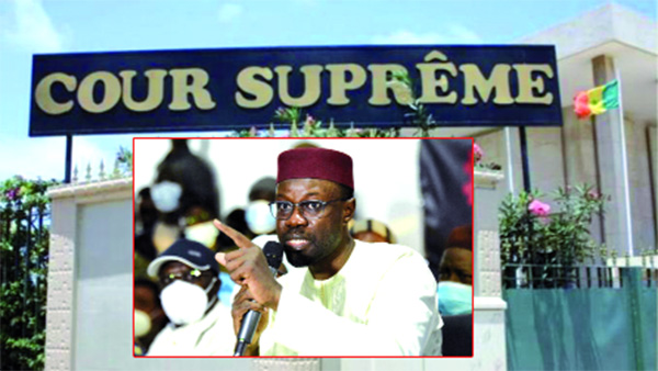 Réintégration de Sonko sur les listes électorales : l'État saisit la Cour Suprême Réintégration de Sonko sur les listes électorales : l'État saisit la Cour Suprême