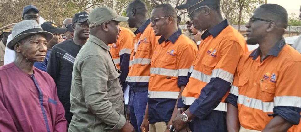 Birame Soulèye Diop à Kédougou avec cinq ministres pour une visite de travail de deux jours Birame Soulèye Diop à Kédougou avec cinq ministres pour une visite de travail de deux jours