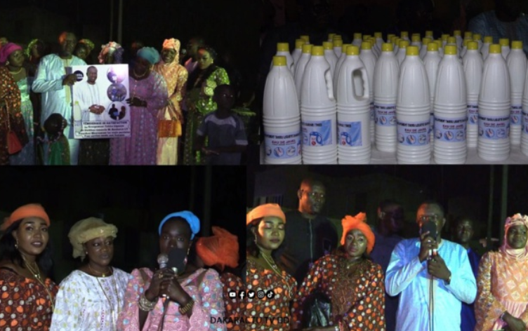 Thiès/ Sargal Boubacar Ly: Les femmes du groupement " Takku Liguey" de Diakhao rendent un vibrant hommage au président du mouvement les "Vrais Patriotes"