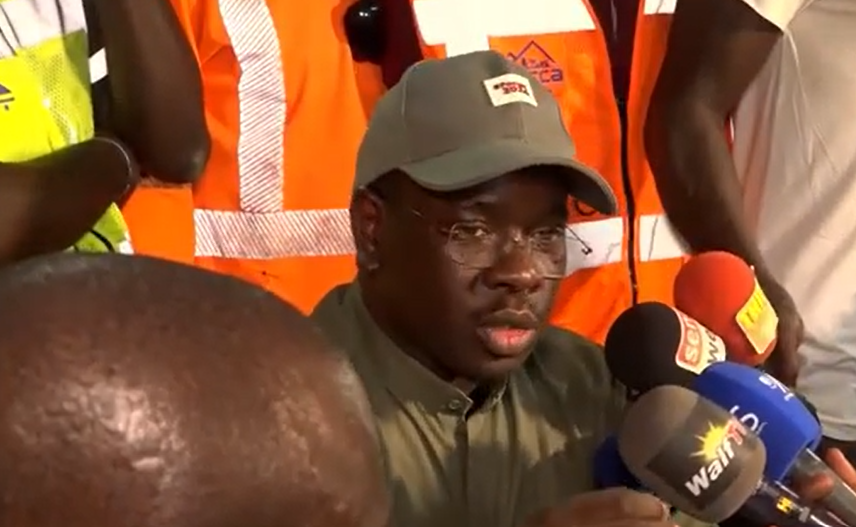 Thiès : Le ministre Birame Soulèye Diop en visite dans la zone minière