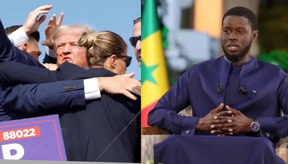 Tentative d'assassinat de Trump: Bassirou Diomaye Faye « est horrifié » par cet acte odieux