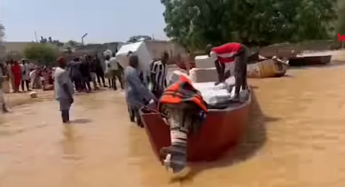 Le transport fluvial, la seule voie qui s'offre au Dandé Mayo