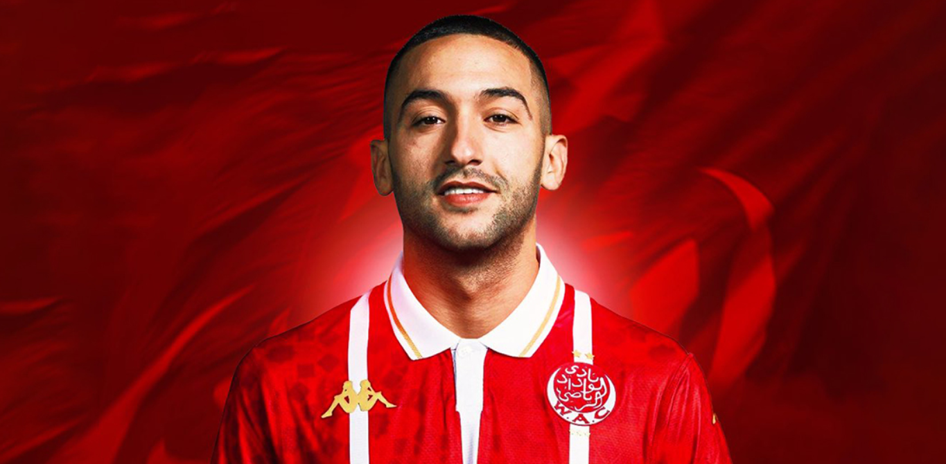 Mercato : Hakim Ziyech 32 ans signe avec le Wydad de Casablanca