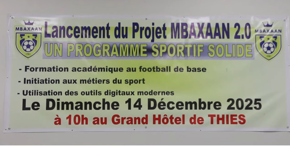 Mbaxan 2.0 : Quand le football devient un levier de développement avec Yankhoba Diattara