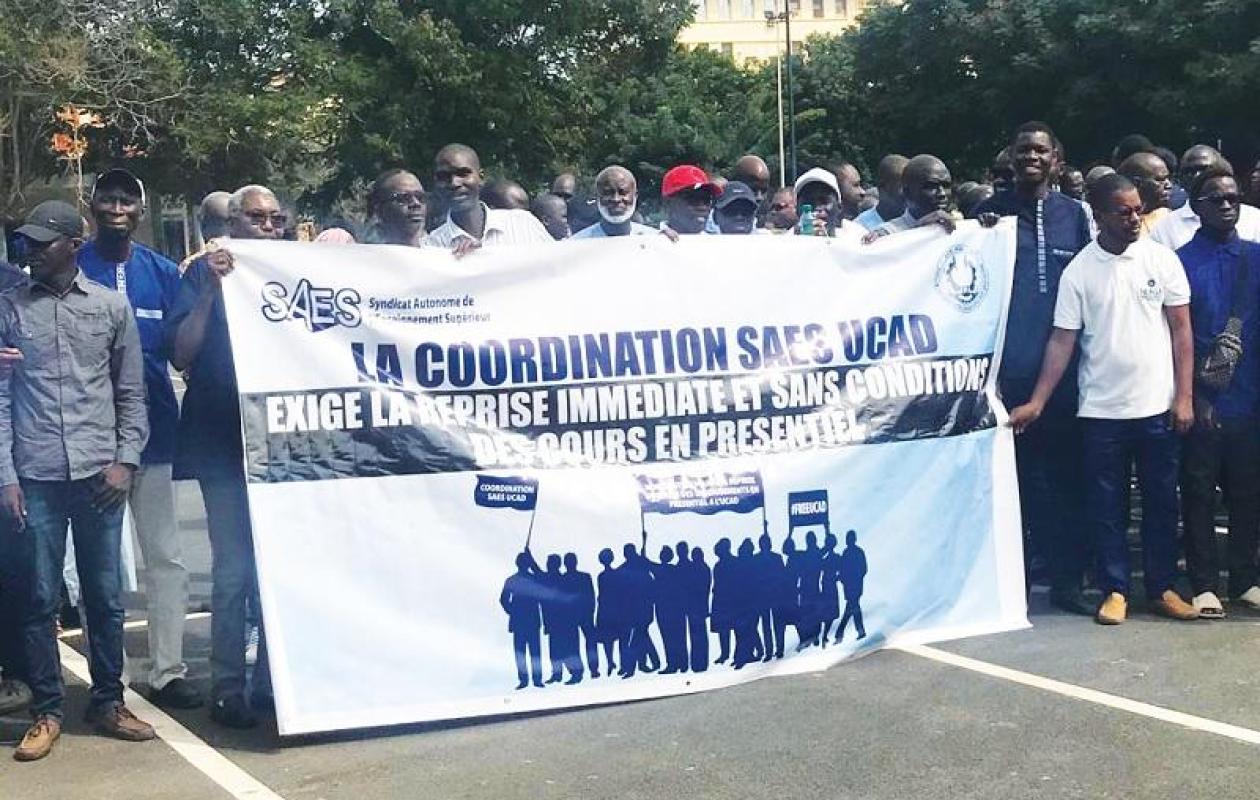 Décès d’Abdoulaye Ba à l’UCAD : le SAES accuse, interpelle l’État et réclame la vérité