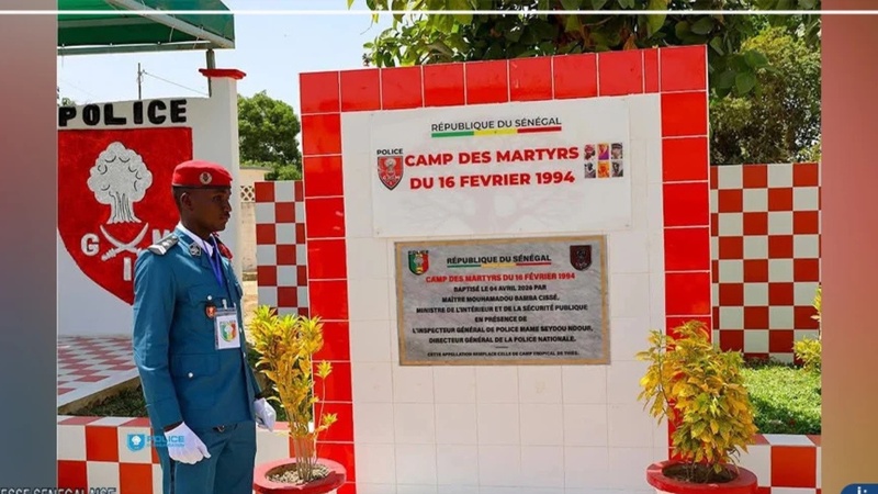 Thiès : le Camp Tropical rebaptisé en hommage aux policiers du 16 février 1994