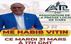 Direct/En route vers le 4 Avril reçoit Habib Vitin Président Thiès d'abord