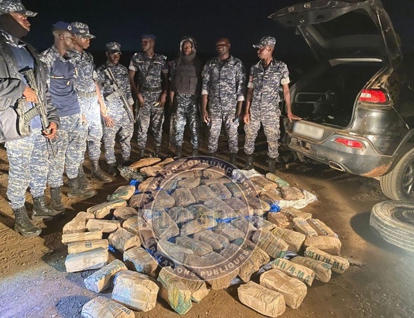 Thiès : 92 paquets de chanvre indien saisis par la Gendarmerie