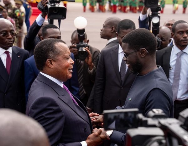 Bassirou Diomaye Faye en visite officielle en République du Congo