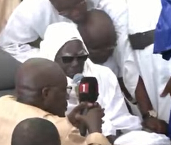 Discours du Khalife Général des Mourides : Pose la 1ère pierre des travaux de rénovation 𝗱𝗲 𝗹𝗮 𝗚𝗿𝗮𝗻𝗱𝗲 𝗠𝗼𝘀𝗾𝘂𝗲́𝗲 Touba