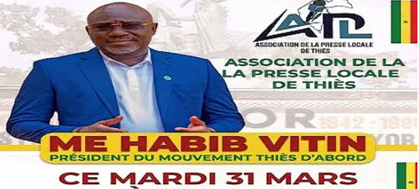Direct/En route vers le 4 Avril reçoit Habib Vitin Président Thiès d'abord