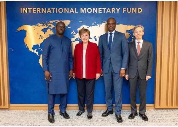 New York : Cheikh Diba et Abdourahmane Sarr en discussions avec le FMI