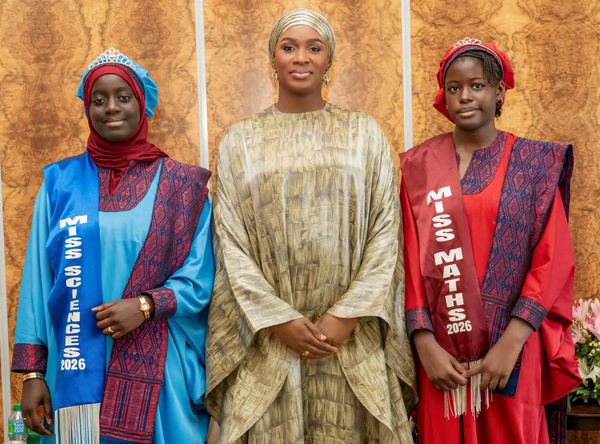 Marie Khone Faye célèbre l’excellence féminine en distinguant les Miss Maths et Miss Sciences 2026