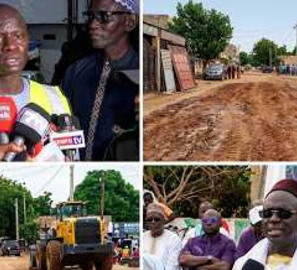 Réhabilitation de la route Cité Senghor-Silmang: le message fort de Serigne Khadim Lô Gaydel