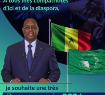 MESSAGE A LA NATION DU PRESIDENT MACKY SALL
