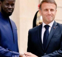 Bassirou Diomaye Faye en visite à Paris