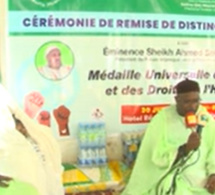 Remise de distinctions honorifique à Thiès: Cheikh Ahmed Saloum Dieng recevra la Médaille universelle de la paix et des droits de l'homme