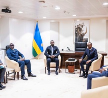 Kigali : Tête-à-tête entre le Président Paul Kagame et le Premier ministre Ousmane Sonko