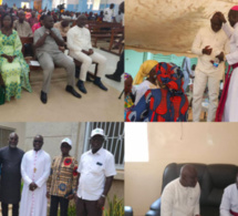 Visite chez l'Évêque du diocèse de Thiès : Me Habib Vitin en communion avec les fidèles de la paroisse de Marie Reine