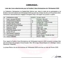 Qualification Afrobasket masculin: 2025: Youssou Ndoye de retour dans la tanière